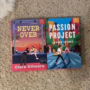 Romance book bundle: Never Over & Passion Project